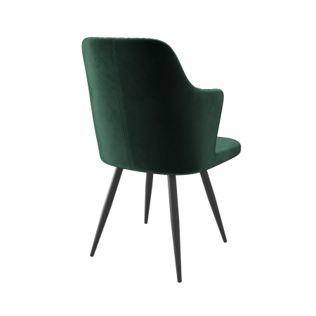 Стул FREDDY-R1 DARK GREEN DIVA 13 BK Стул FREDDY-R1 DARK GREEN DIVA 13 BK